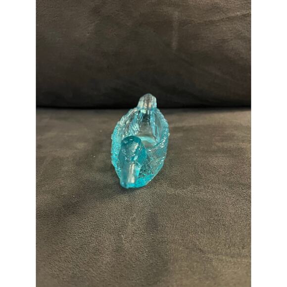 Vintage open salt topaz swan - Picture 4 of 4